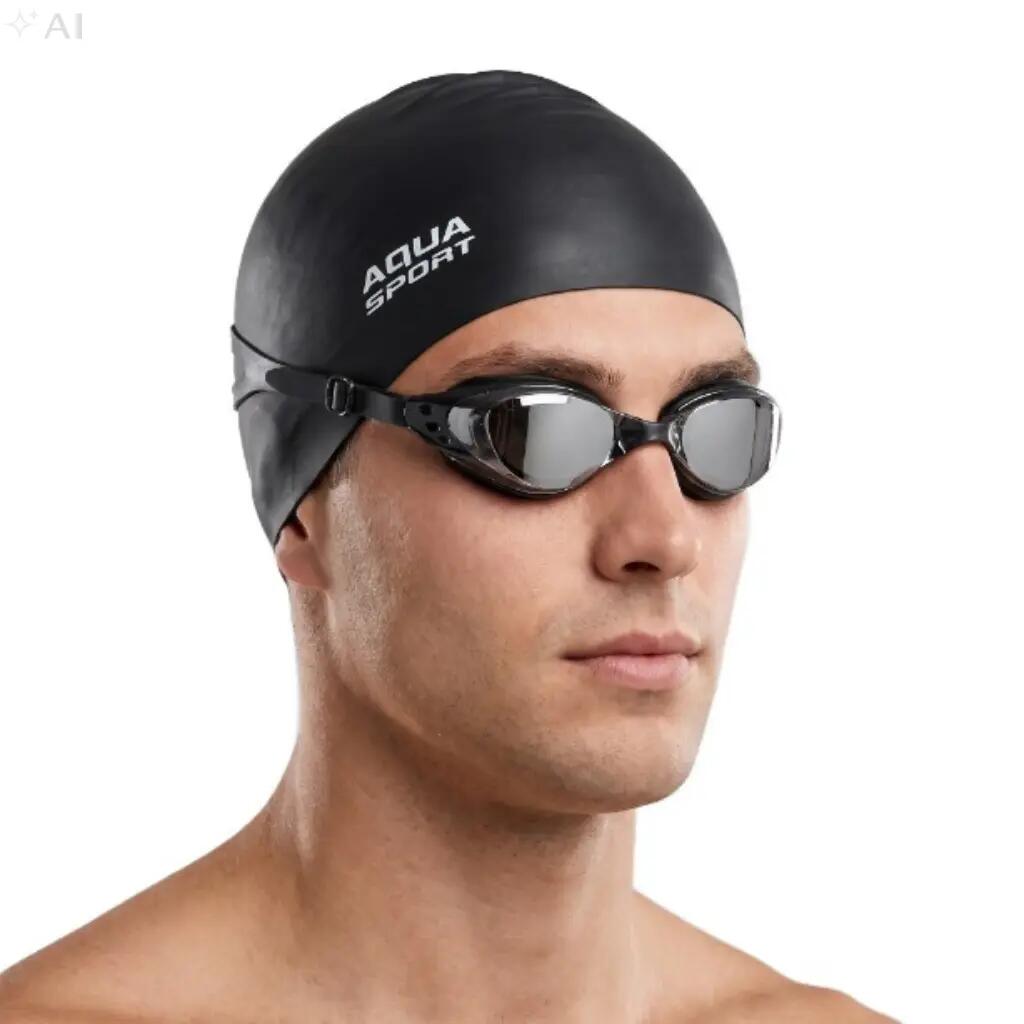 Okulary do pływania na basen treningowe unisex Aqua-Sport K19BM Mirror 8/10