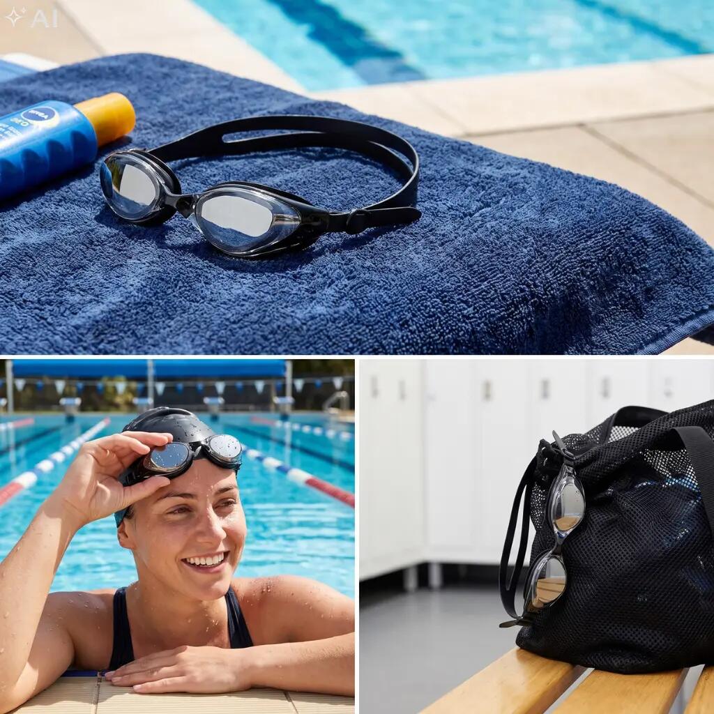 Okulary do pływania na basen treningowe unisex Aqua-Sport K19BM Mirror 7/10