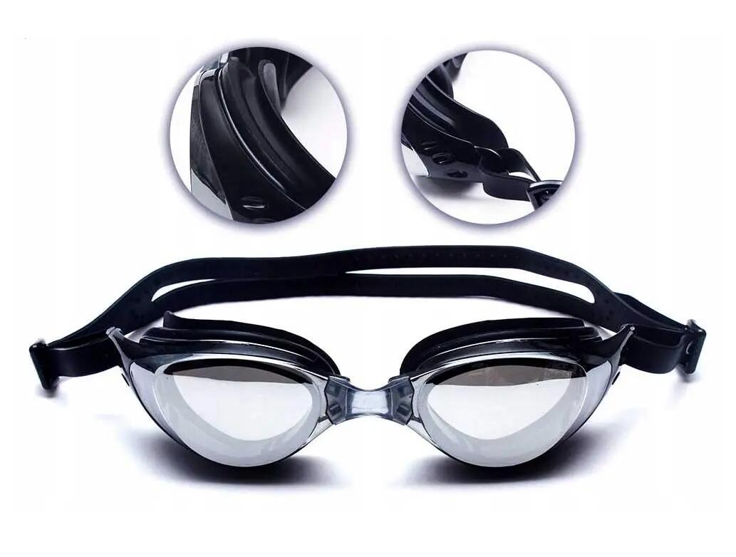 Okulary do pływania na basen treningowe unisex Aqua-Sport K19BM Mirror 2/10