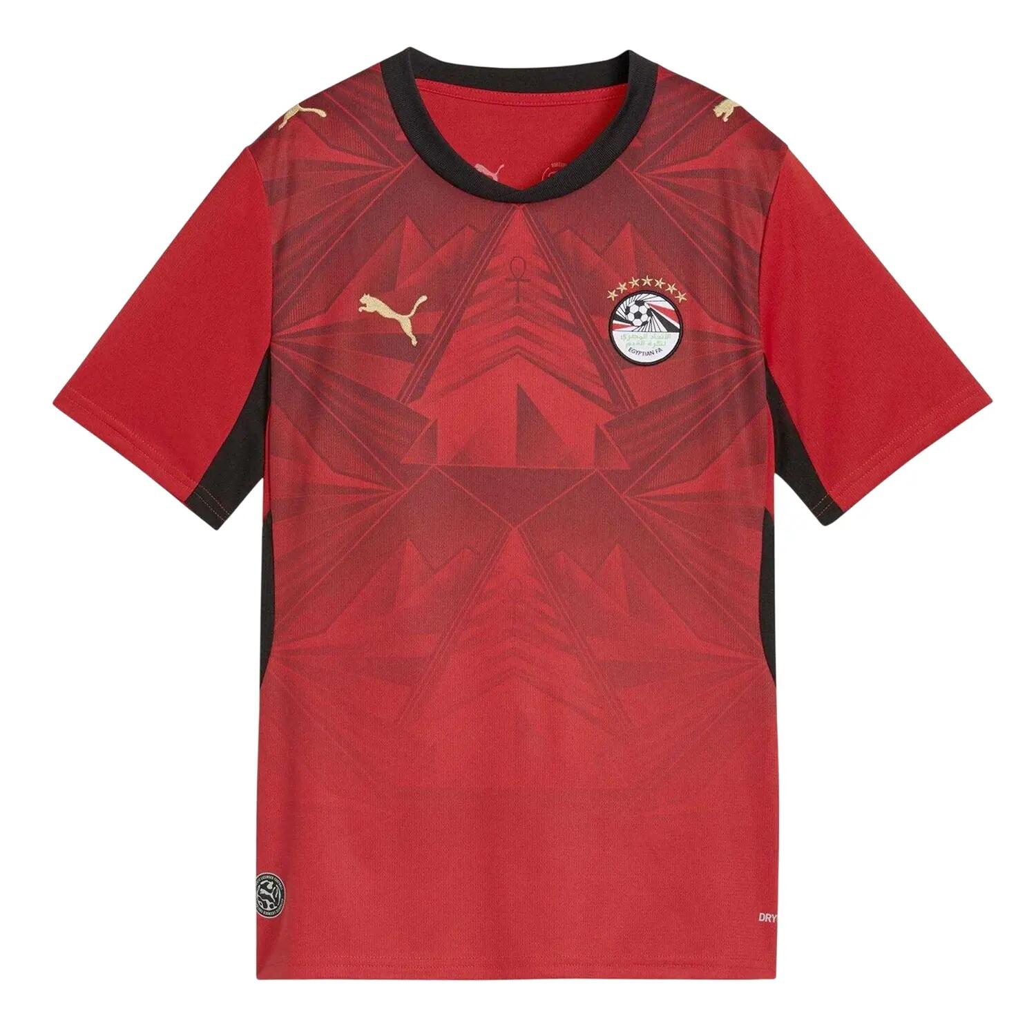 Puma Childrens/Kids World Cup 2026 Egyptian Football Shirt