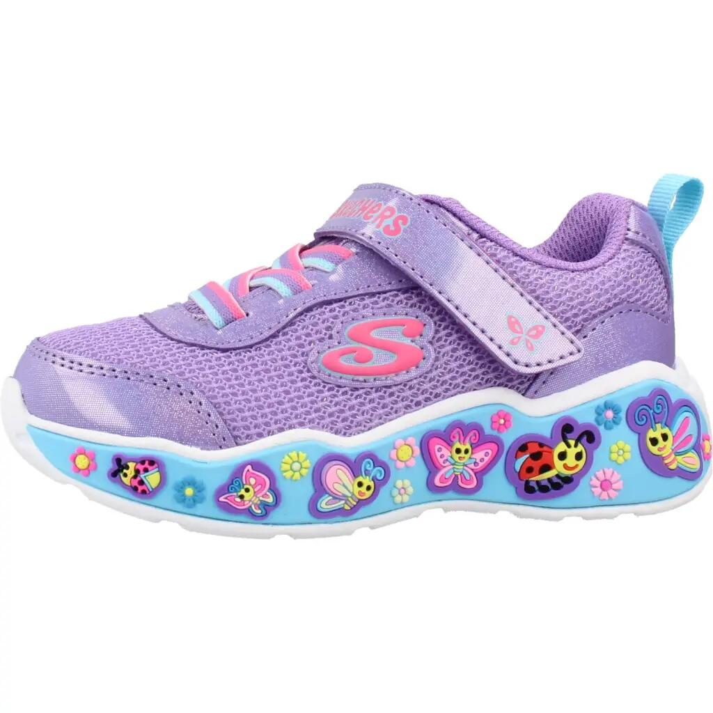 Scarpe da ginnastica Skechers Play Scene - Fun Squ, Viola, Bambini 2/5