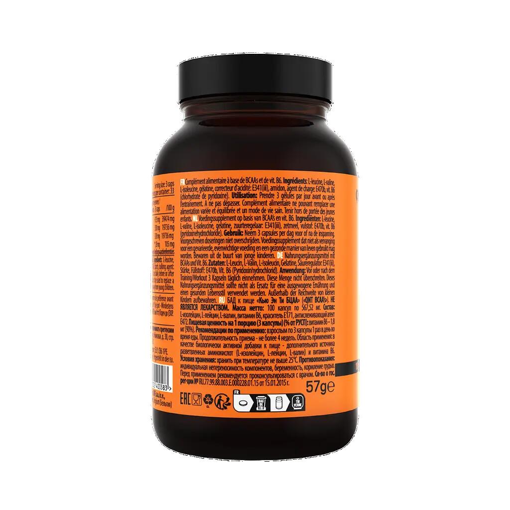 BCAA's + vit. B-6 - 100 capsules 2/4