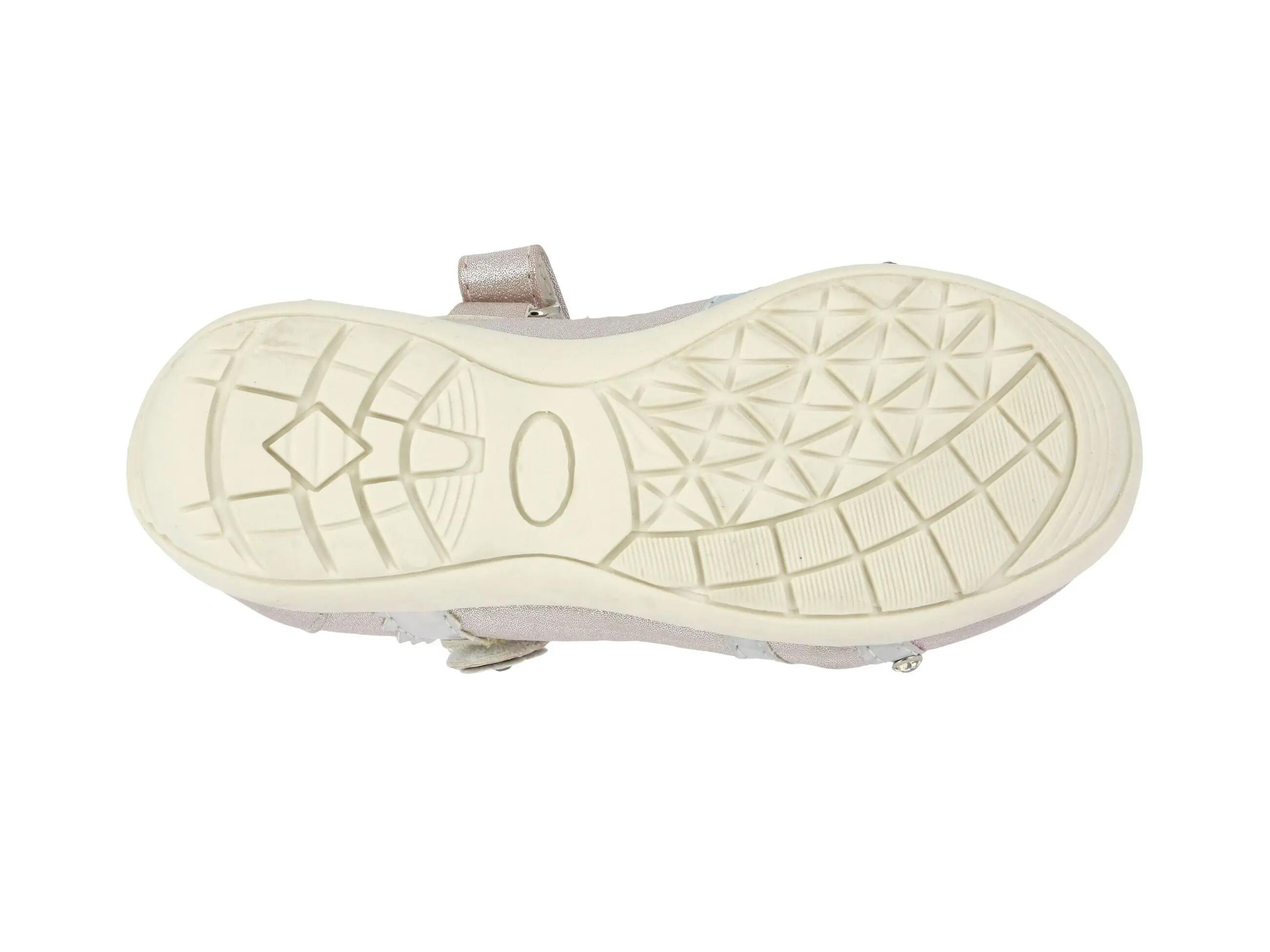Ballerine - tempo libero - bambina - velcro, suola in gomma - Mona V - rosa 6/6