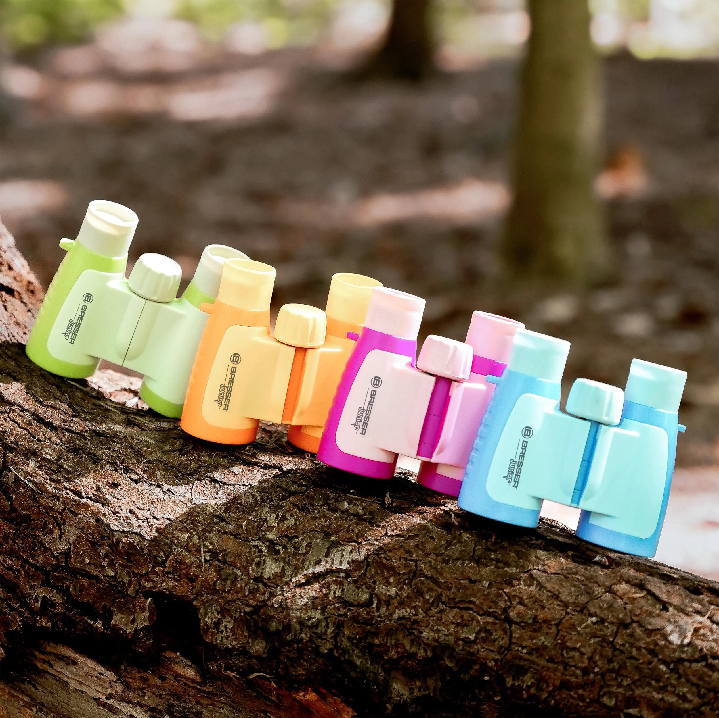 Prismáticos para niños BRESSER JUNIOR 3x30 en diferentes Colores fucsia 2/7