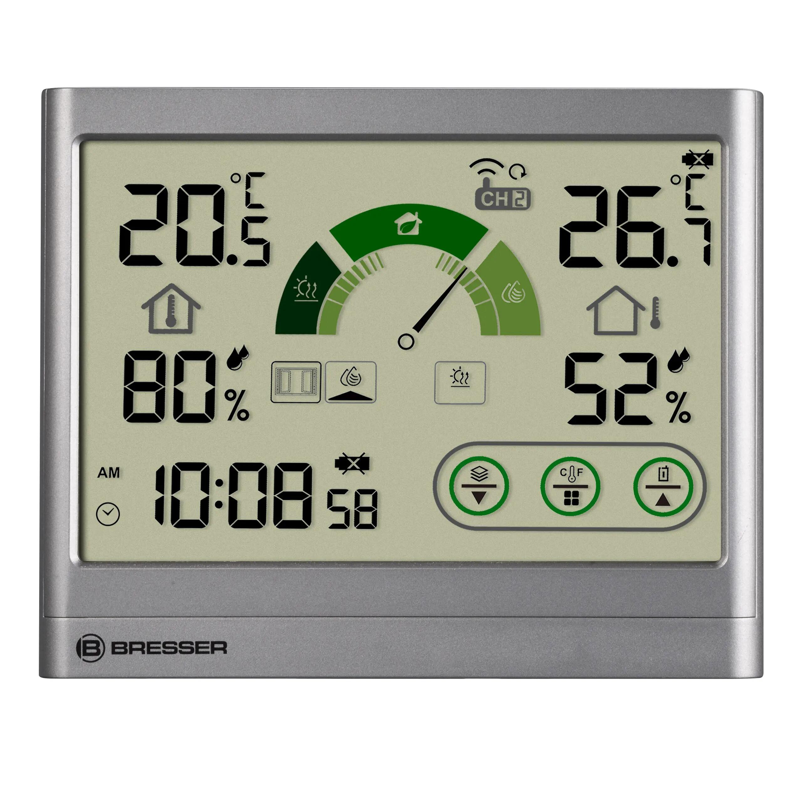 Thermo-Hygrometer met Ventilatieaanbeveling VentAir H 3/7
