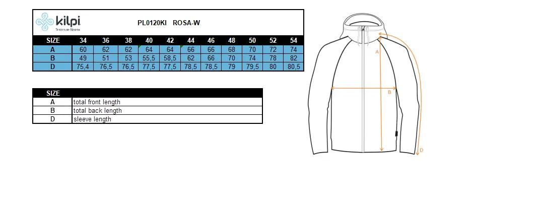 Lekka kurtka outdooroowa damska Kilpi ROSA-W 7/7