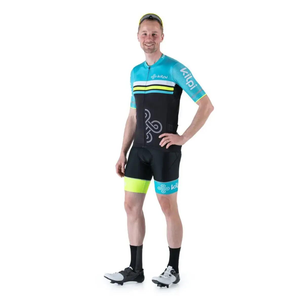 Kilpi Corridor-M Herren Radtrikot Blau 3/6