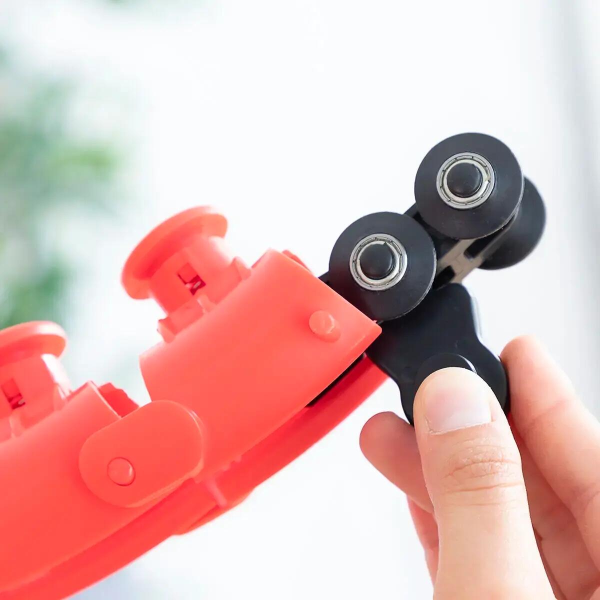 Aro de Fitness Inteligente Ajustável com Peso InnovaGoods Vermelho 7/7