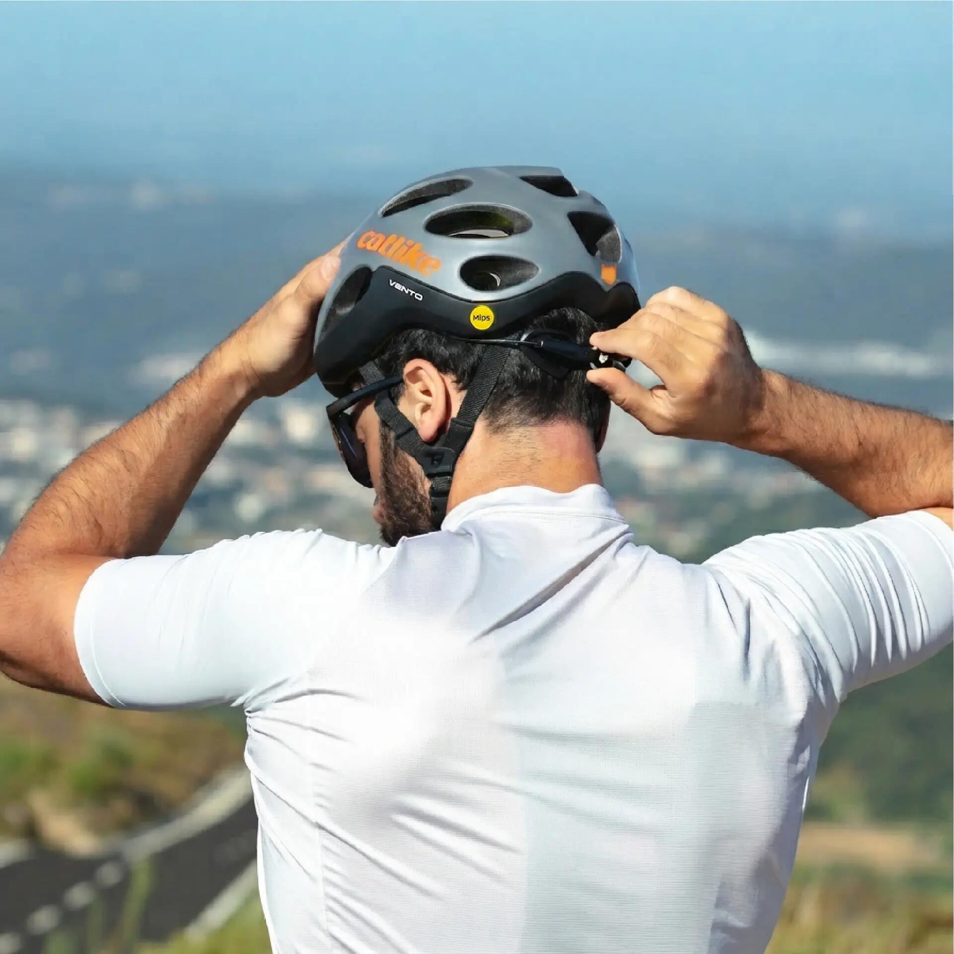 Straßenradhelm Vento MIPS Grau/Schwarz 11/11