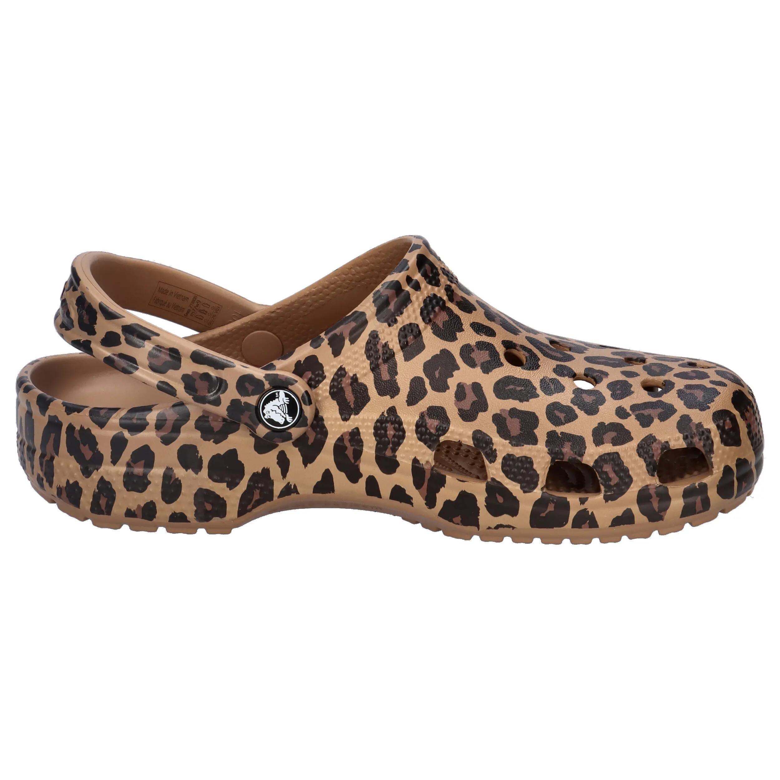 Baskets Crocs Modèle Classic Animal Clog Couleur Imprimé Animalier 7/14