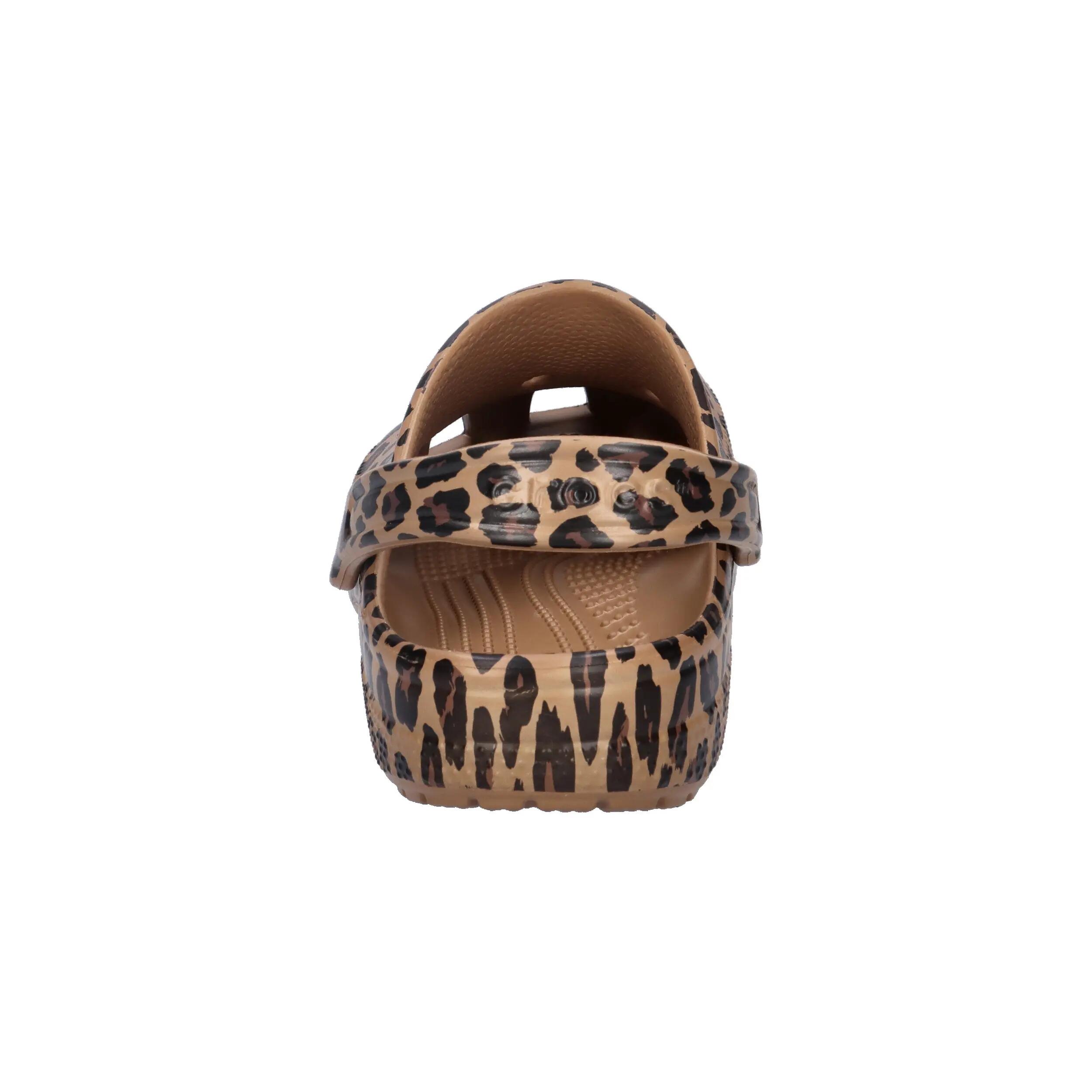 Baskets Crocs Modèle Classic Animal Clog Couleur Imprimé Animalier 12/14