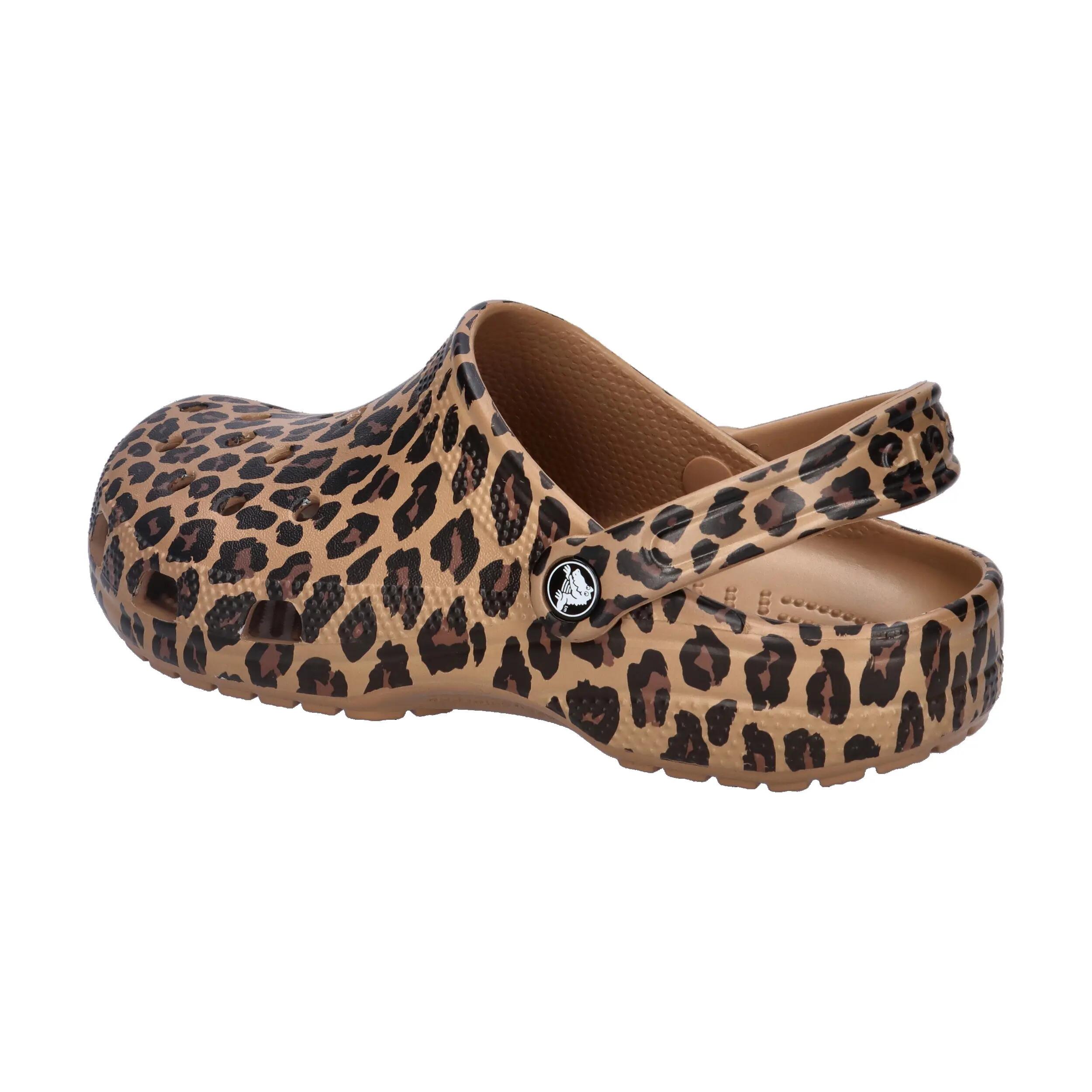 Baskets Crocs Modèle Classic Animal Clog Couleur Imprimé Animalier 10/14