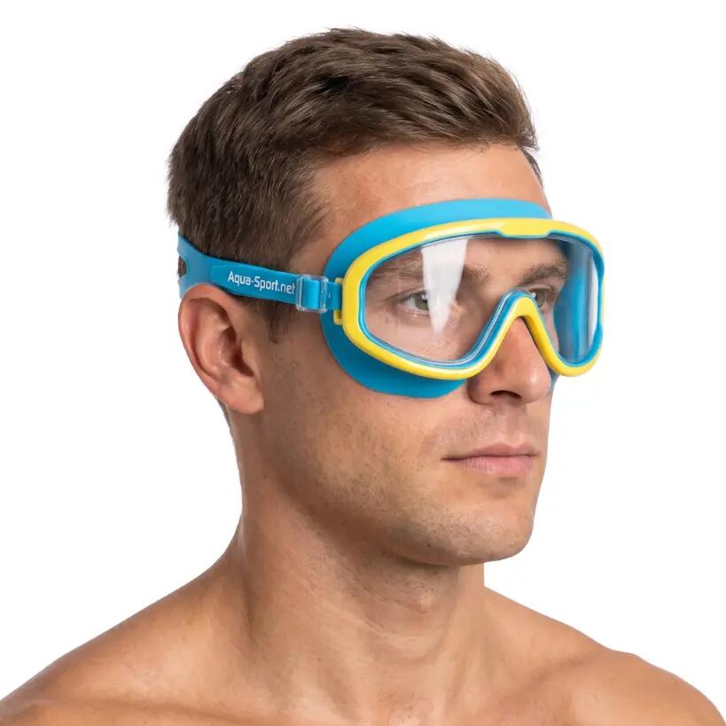 Okulary maska do pływania dla dzieci i dorosłych Aqua-Sport Pro 4/6