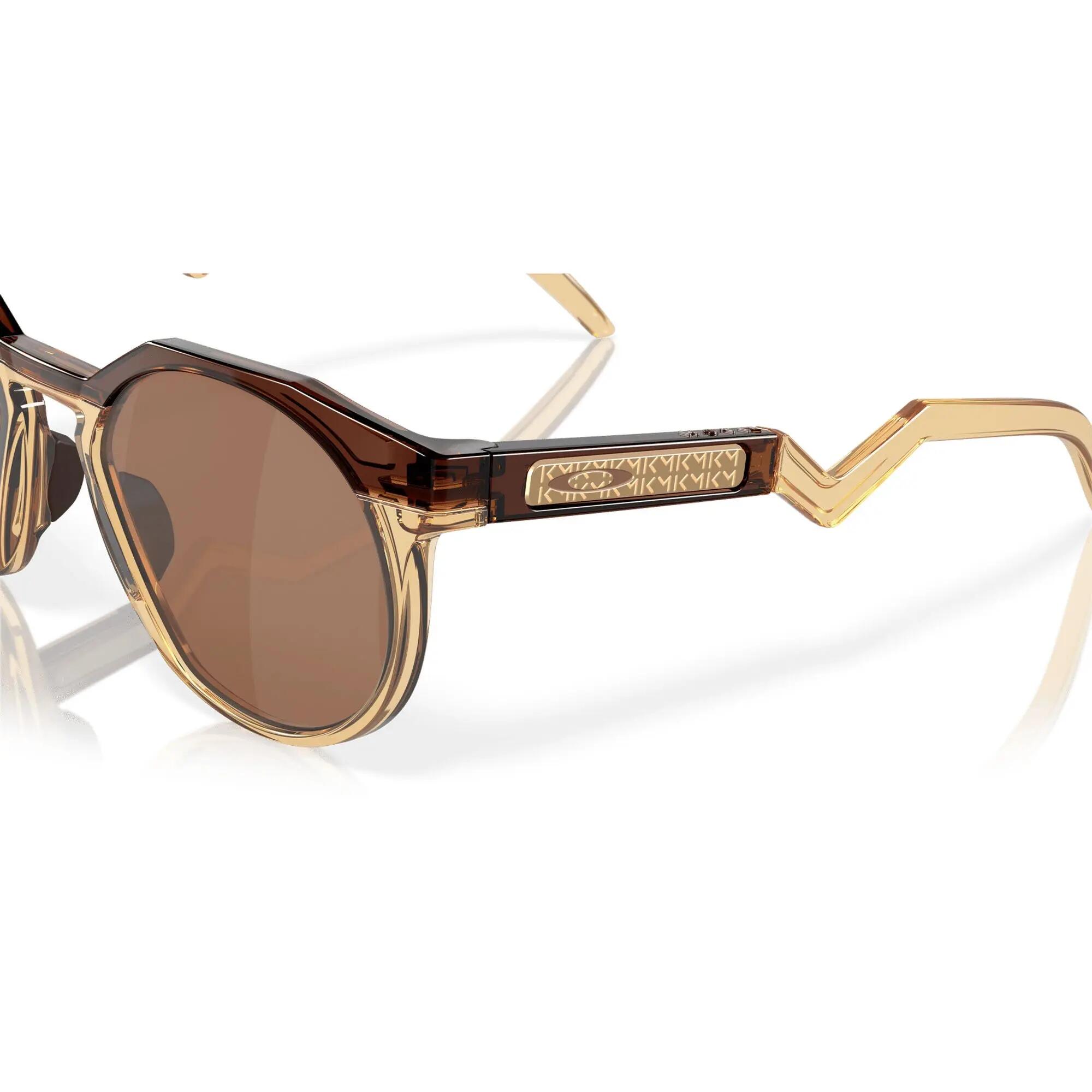 Occhiali da sole Oakley HSTN da uomo di colore oro 7/9