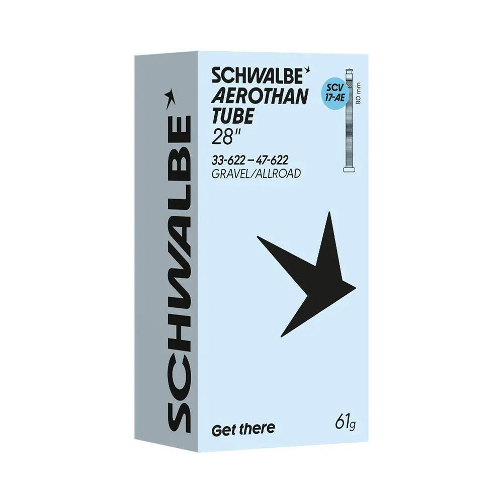 Dętka wentyl 33/47-62 Schwalbe Aerothan V.Presta 80 2/7