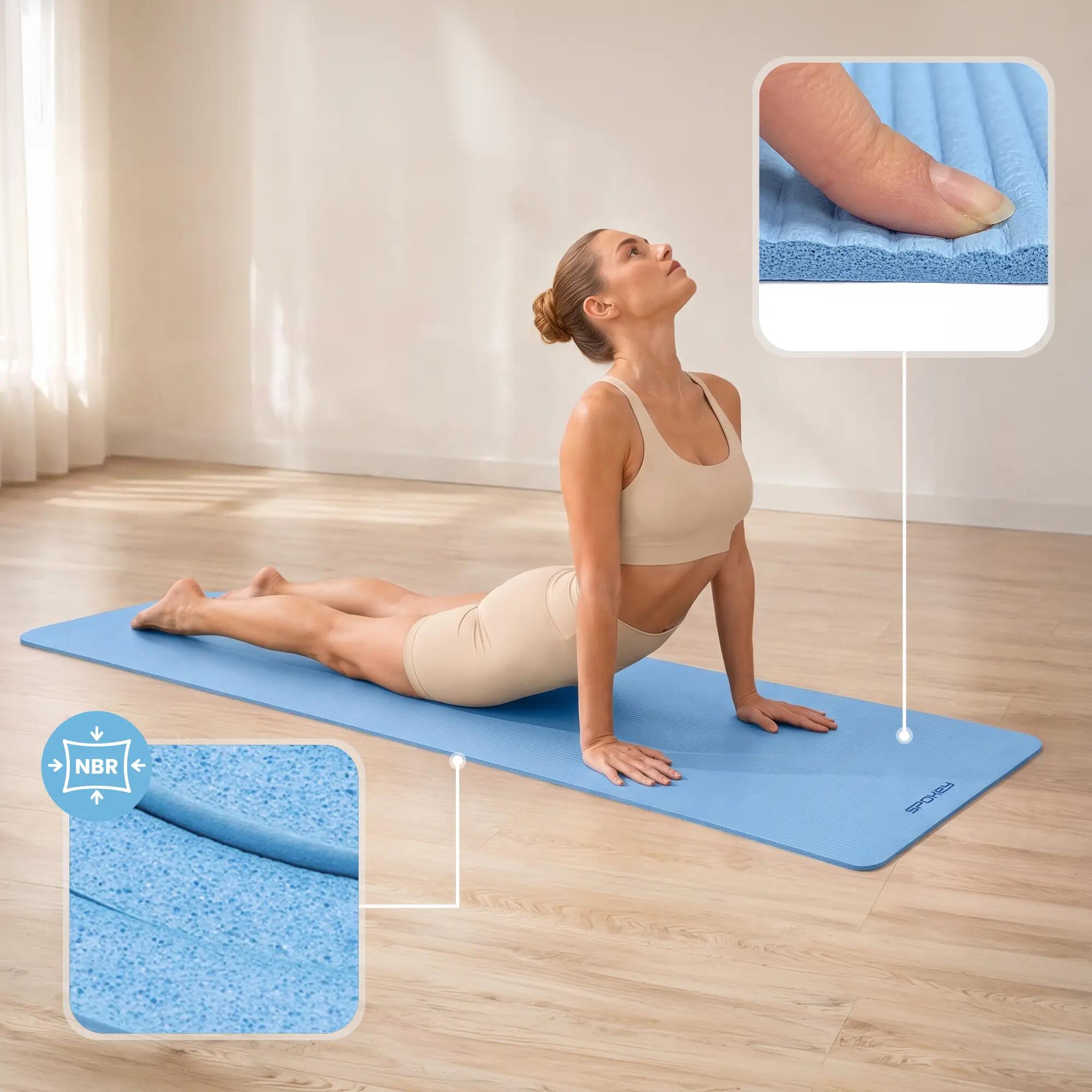 Mata treningowa do ćwiczeń, jogi, pilatesu Spokey Softmat 1 cm 5/9