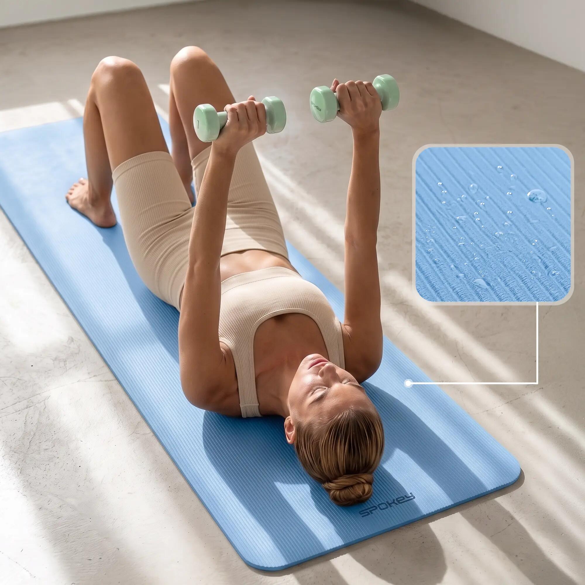 Mata treningowa do ćwiczeń, jogi, pilatesu Spokey Softmat 1 cm 4/9