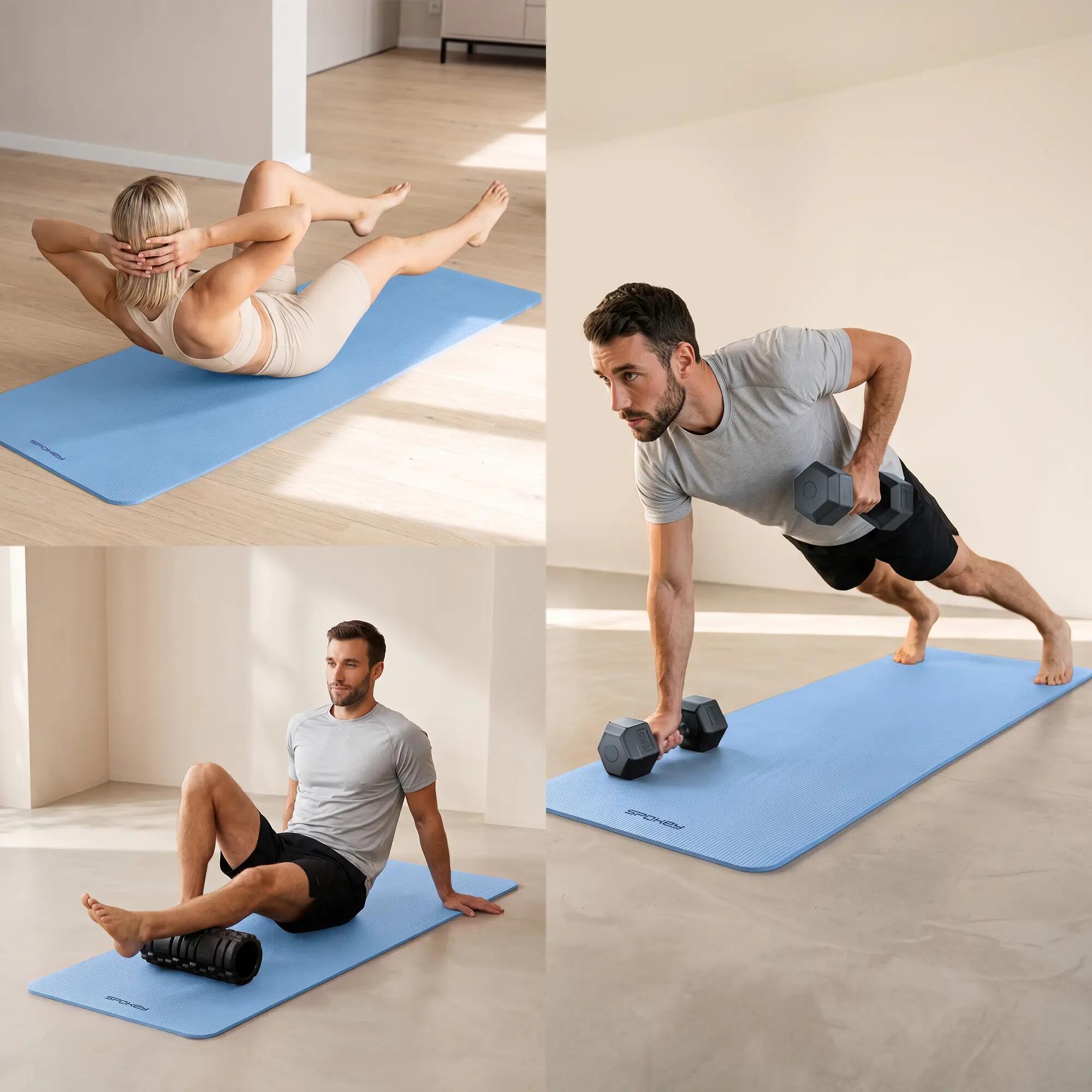 Mata treningowa do ćwiczeń, jogi, pilatesu Spokey Softmat 1 cm 2/9