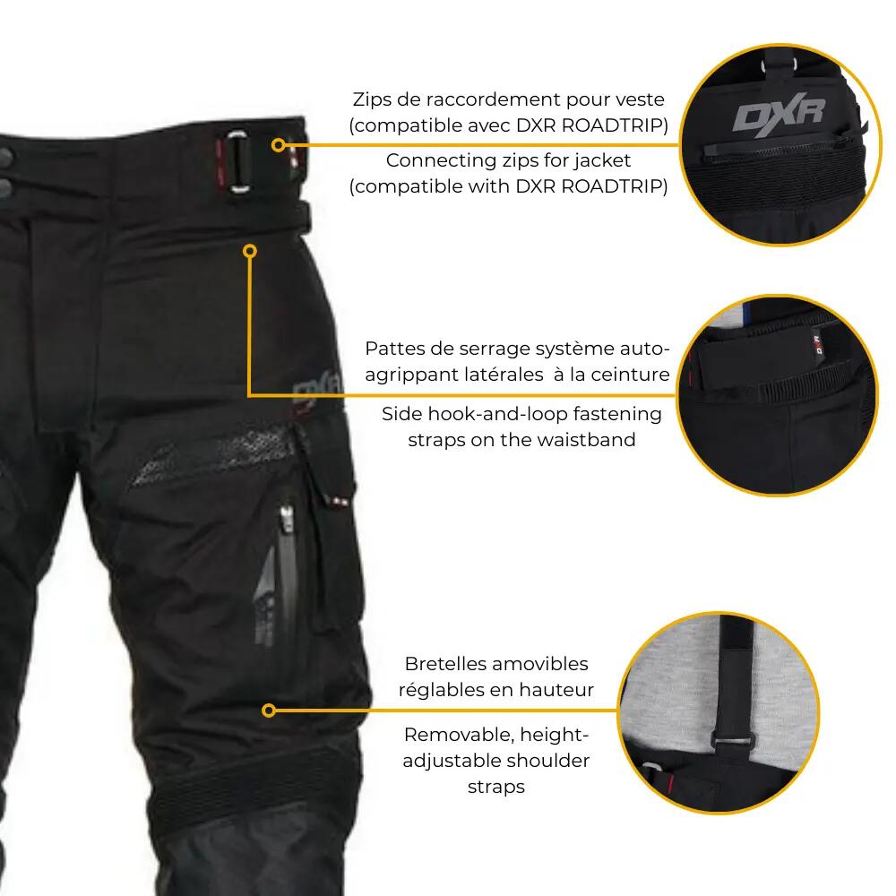 Pantalon moto homme certifié | ROADTRIP PANT 4/7