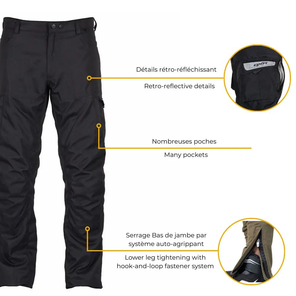 Pantalon moto homme certifié | RELAX 4/7