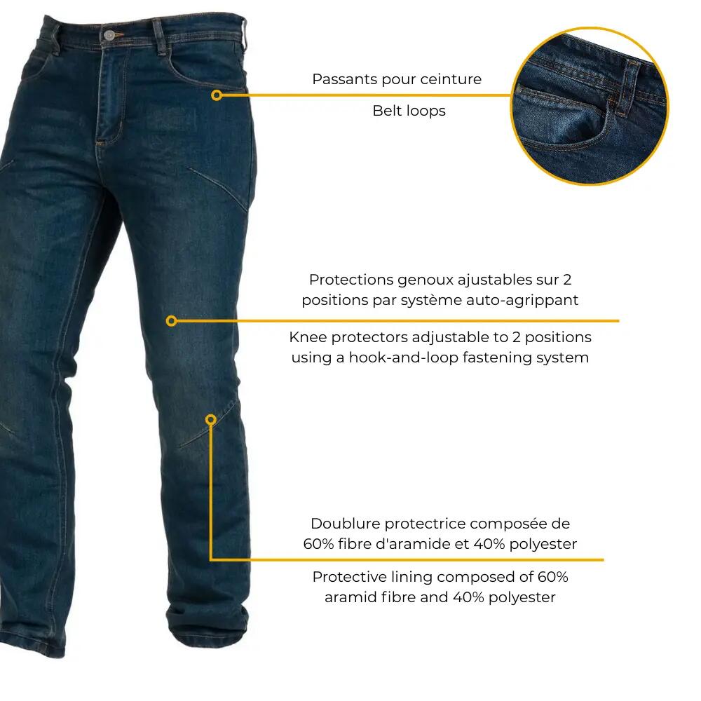 Jean moto certifié moto ARVON 4/7