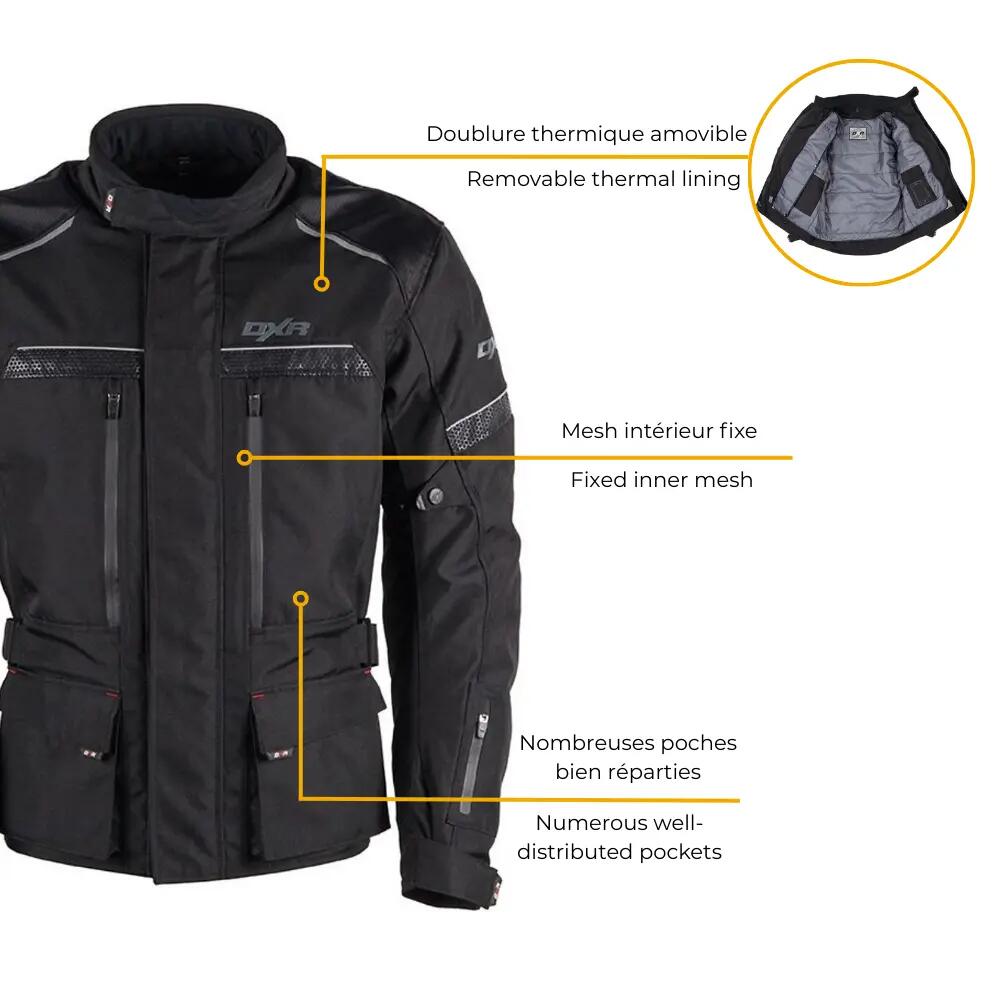 Veste moto certifiée moto ROADTRIP 4/7