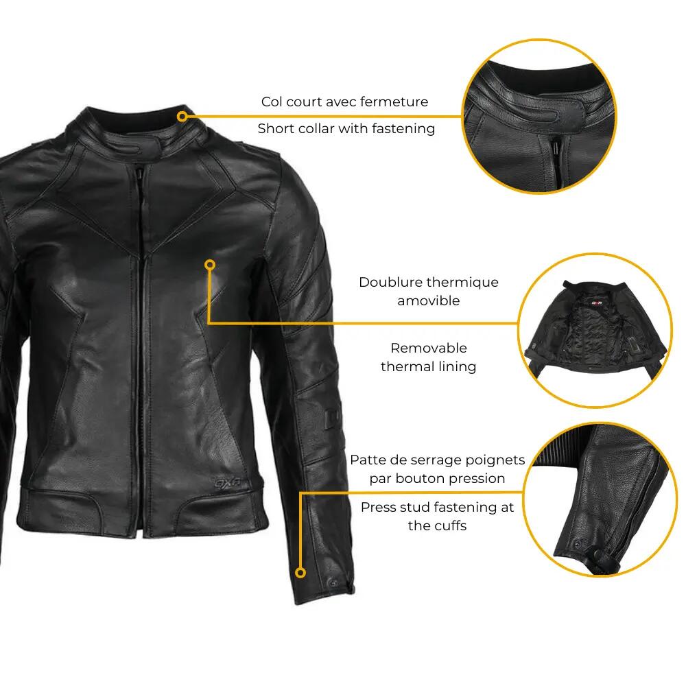 Blouson moto femme certifié | DIVA RACER 4/7