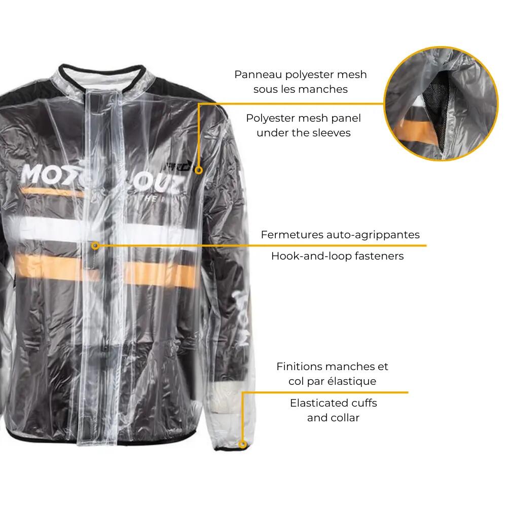 Veste de pluie HOLESHOT 4/5