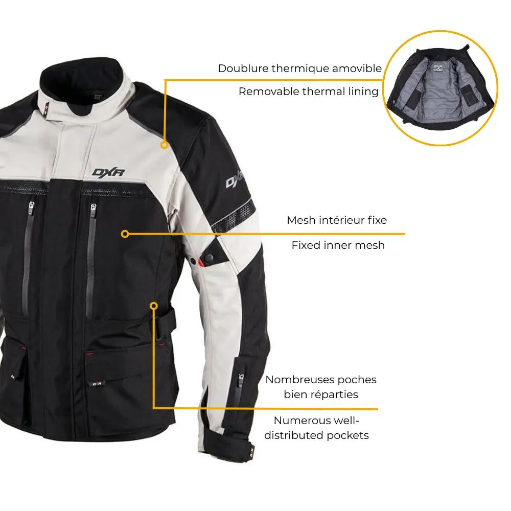 Veste moto certifiée moto ROADTRIP 4/7
