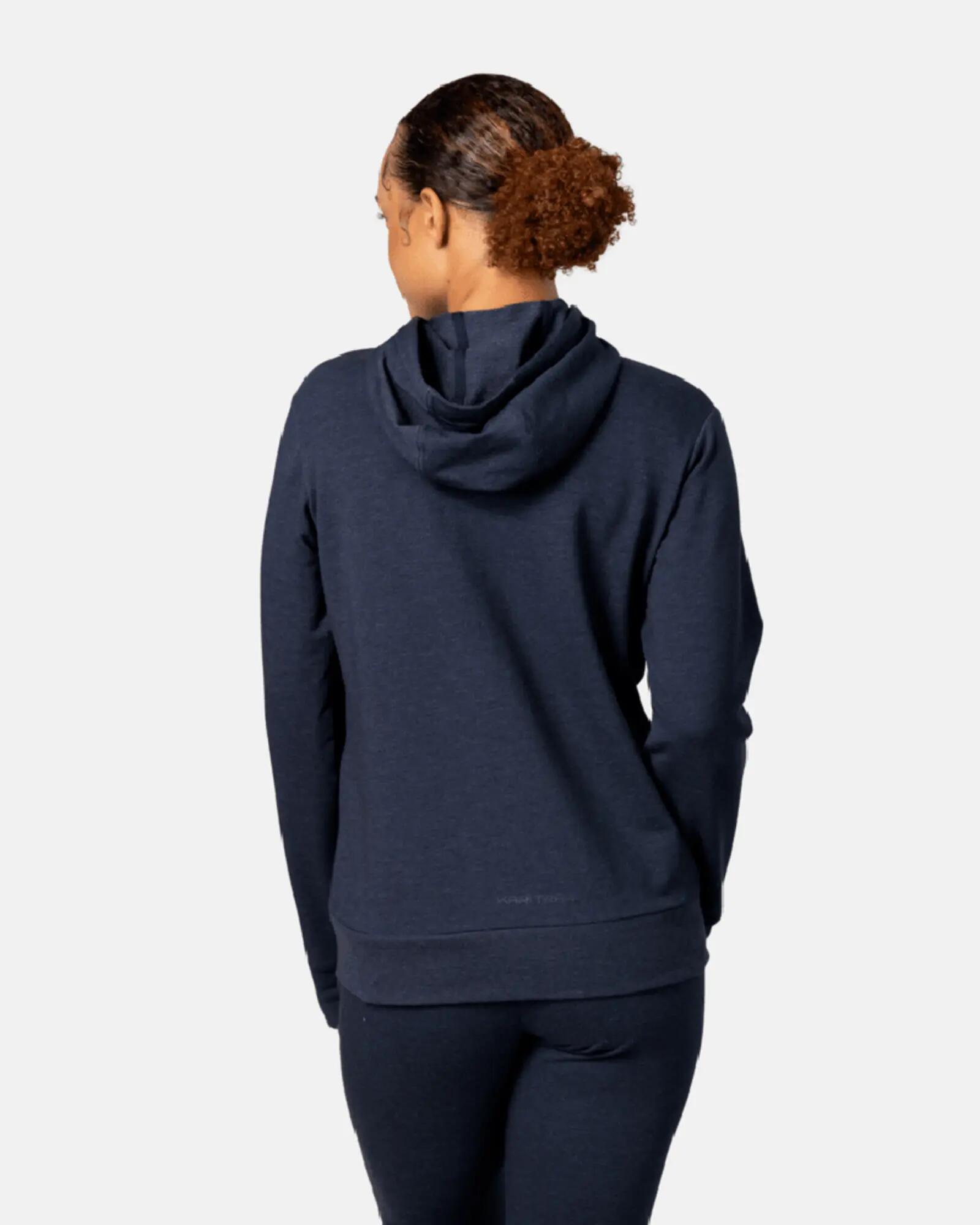 Sweatshirt à capuche full zip femme Kari Traa 5/5