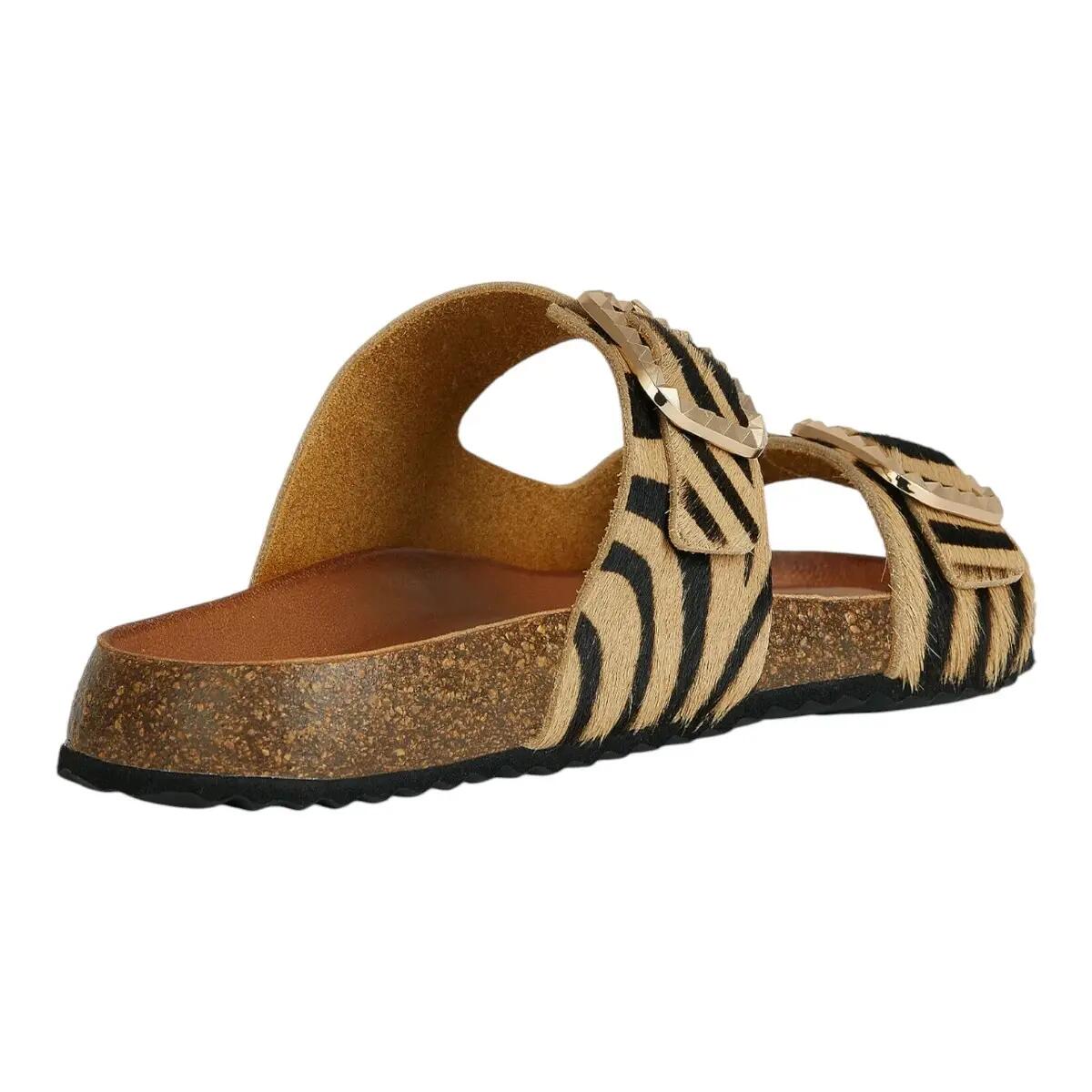 Baskets Femme Beige Geox D NEW BRIONIA B 4/7