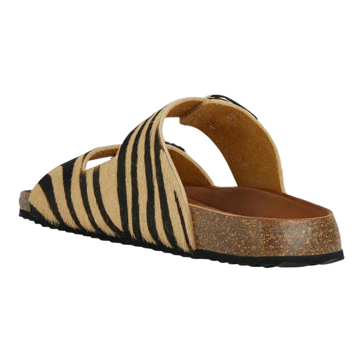 Baskets Femme Beige Geox D NEW BRIONIA B 3/7