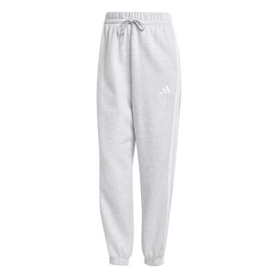 Pantaloni da donna adidas Essentials 3-Stripes Fleece Loose-Fit