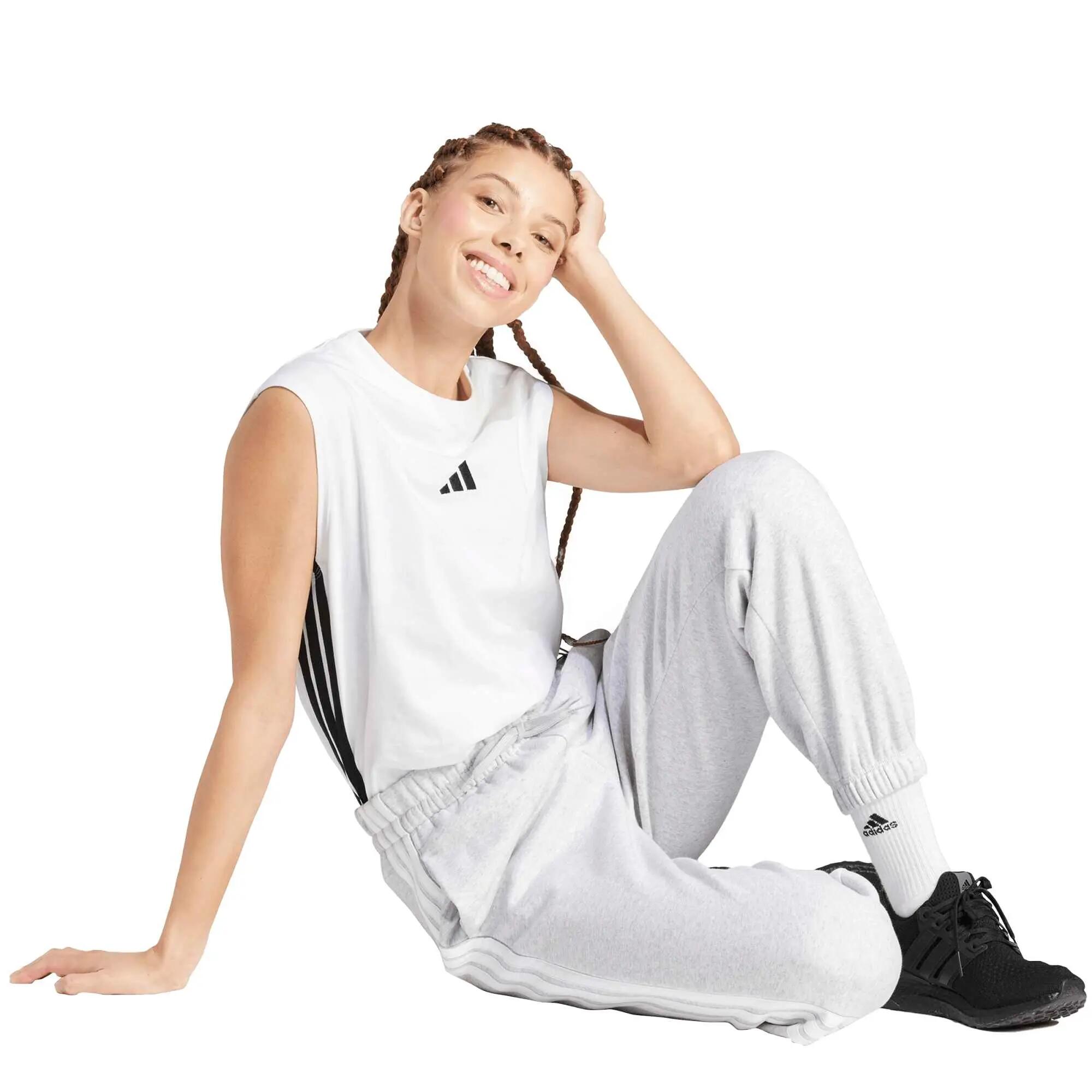 adidas Damen Trainingshose Essentials 3S Fleece Loose Pants 10/12