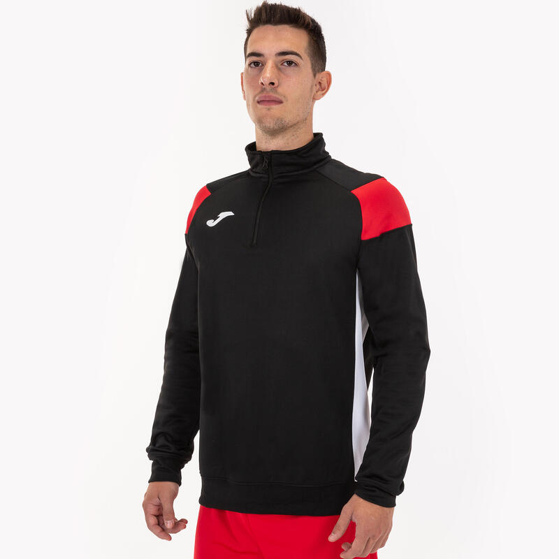 Sweat-shirt Garçon Joma Crew iii noir rouge blanc