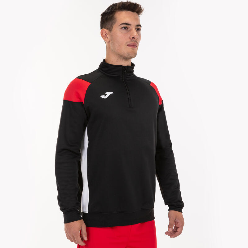 Sweat-shirt Garçon Joma Crew iii noir rouge blanc