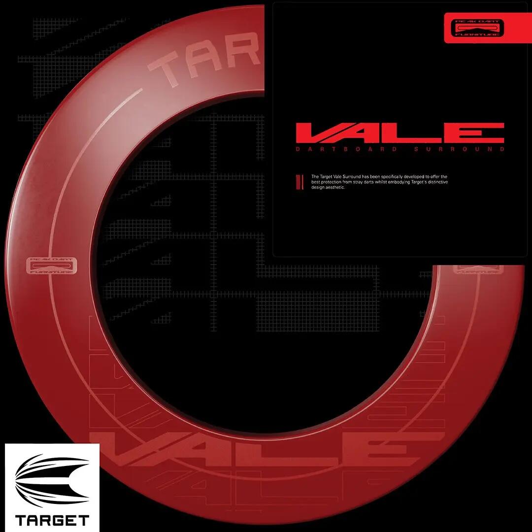Vale Dartscheiben-Surround aus der Peak-Serie 9/9