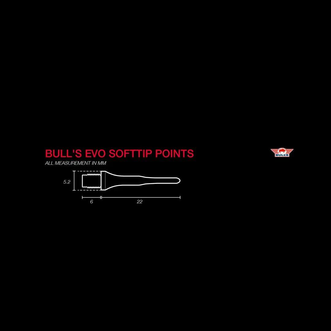 Evo Softtippunten 500 Stuks 2/5