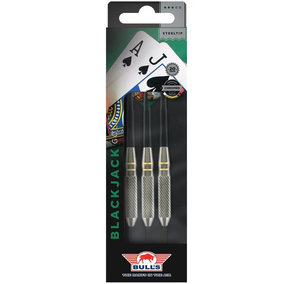 Dartpijlen Bull's Blackjack Brass Gold 5/5