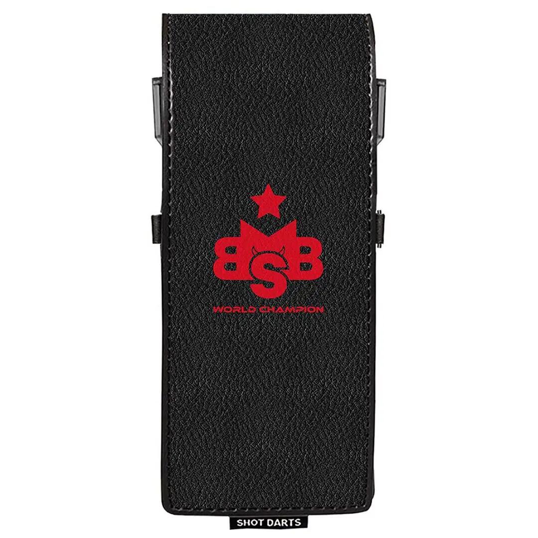 Shot Drop In Dart Case Michael Smith Black 5/6
