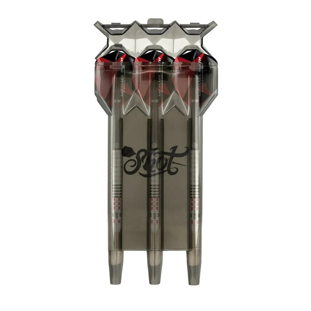 Shot Drop In Dart Case Michael Smith Black 3/6