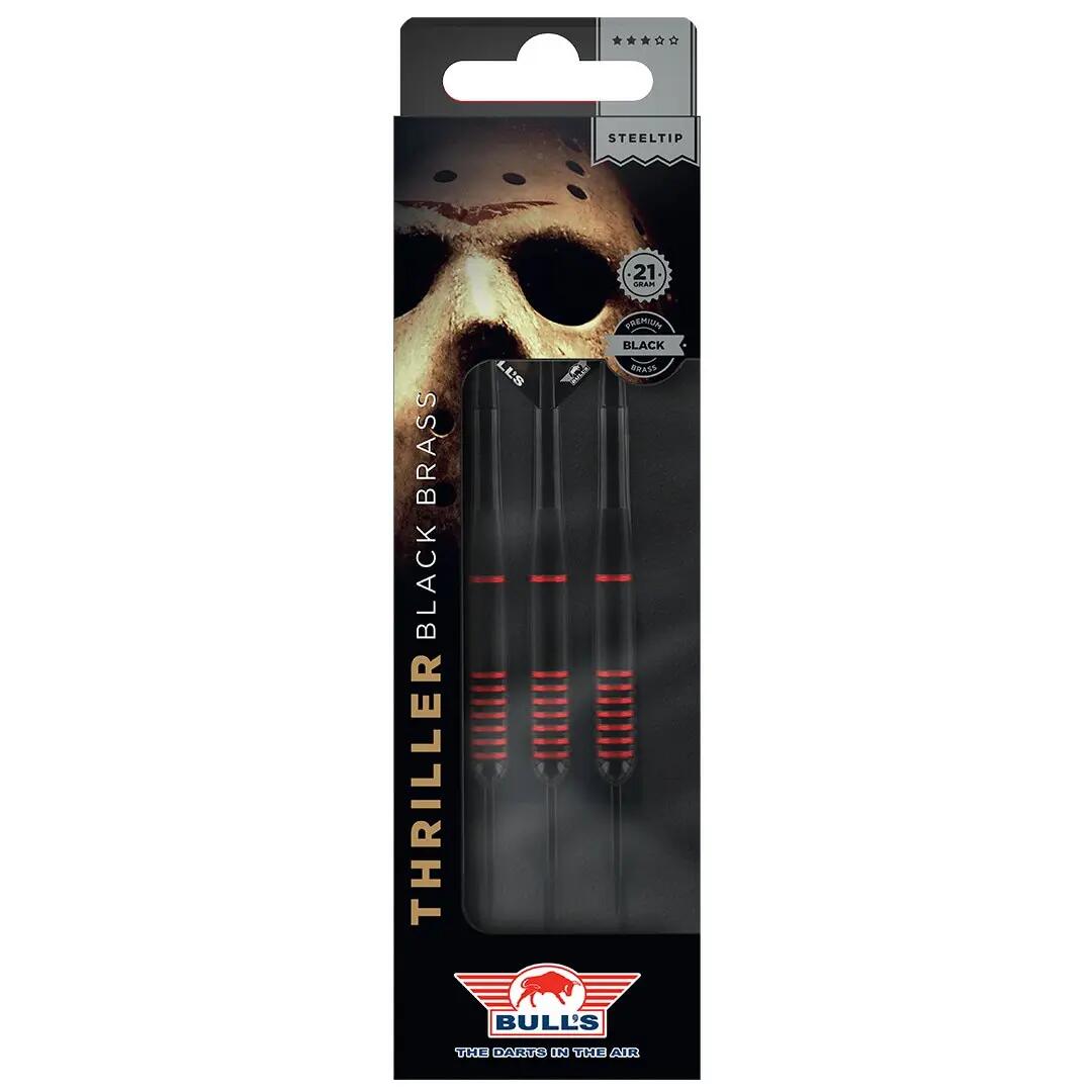 Dartpijlen Bull's Thriller Black Brass 5/6
