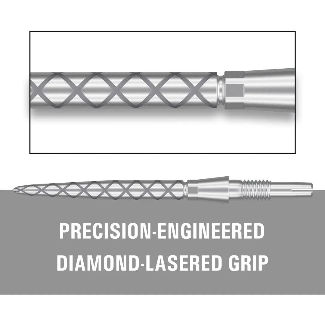 Swiss Storm Diamond dartpunten met aanpasbaar systeem 5/8