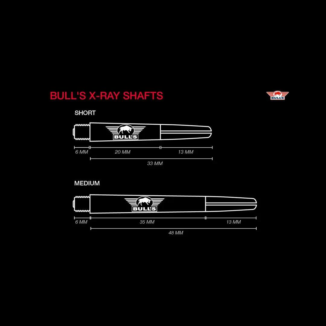 Cañas Shaft X-RAY Shaft Short Red 2/4
