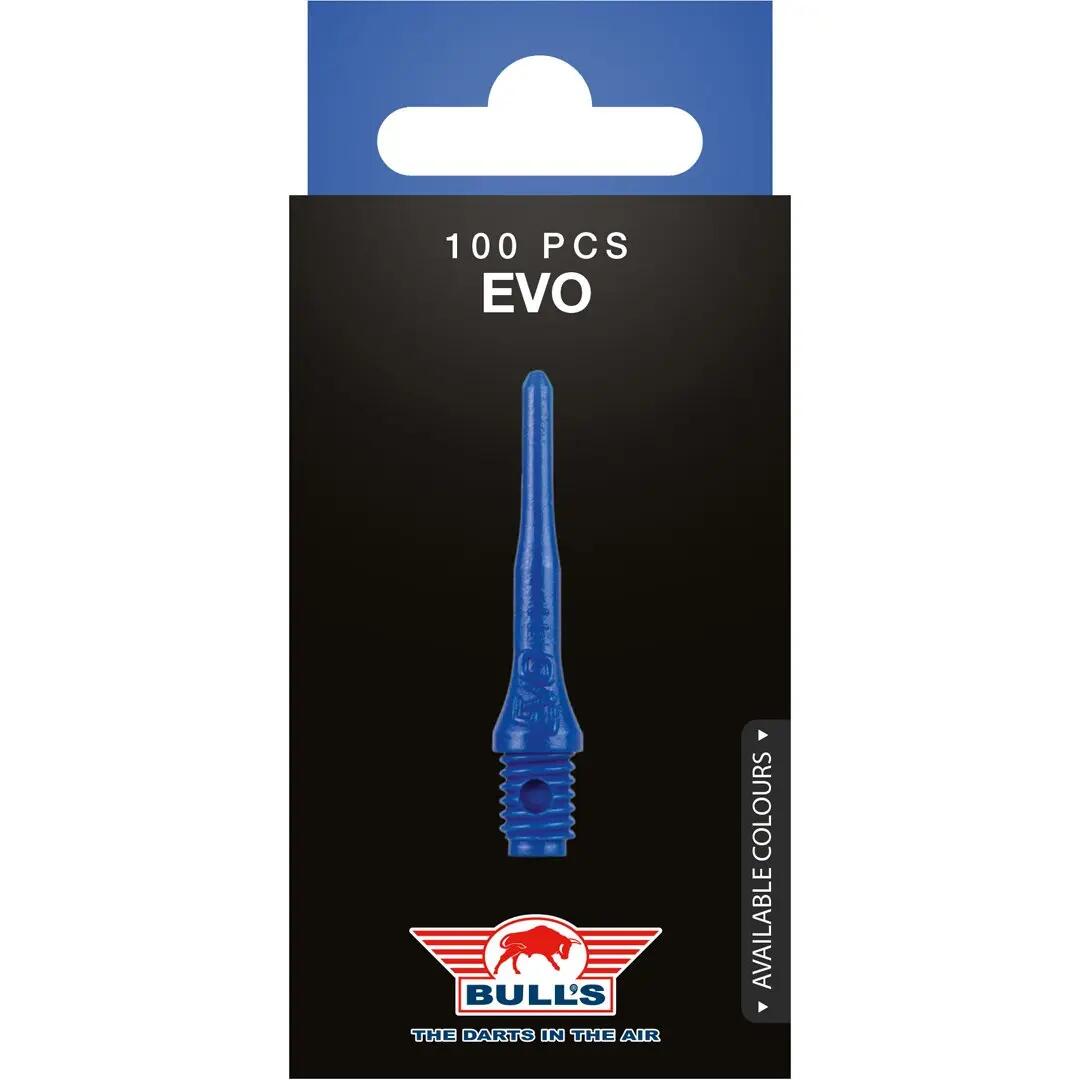 Bull's EVO Softtip Points 100 pcs. Blue 5/5