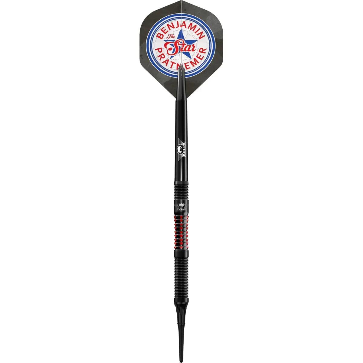 Benjamin Pratnemer 90% Softtip Dartpijlen 6/7