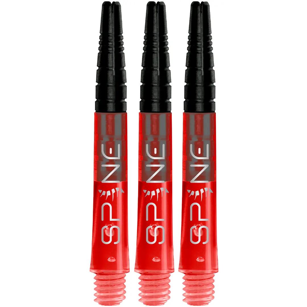 Bull's Darts Spine Shafts Red In Between 8/9