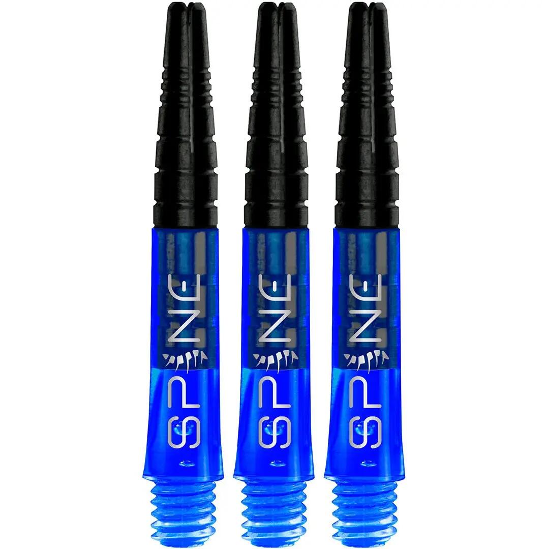 Bull's Darts Spine Shafts Blue Short 9/9