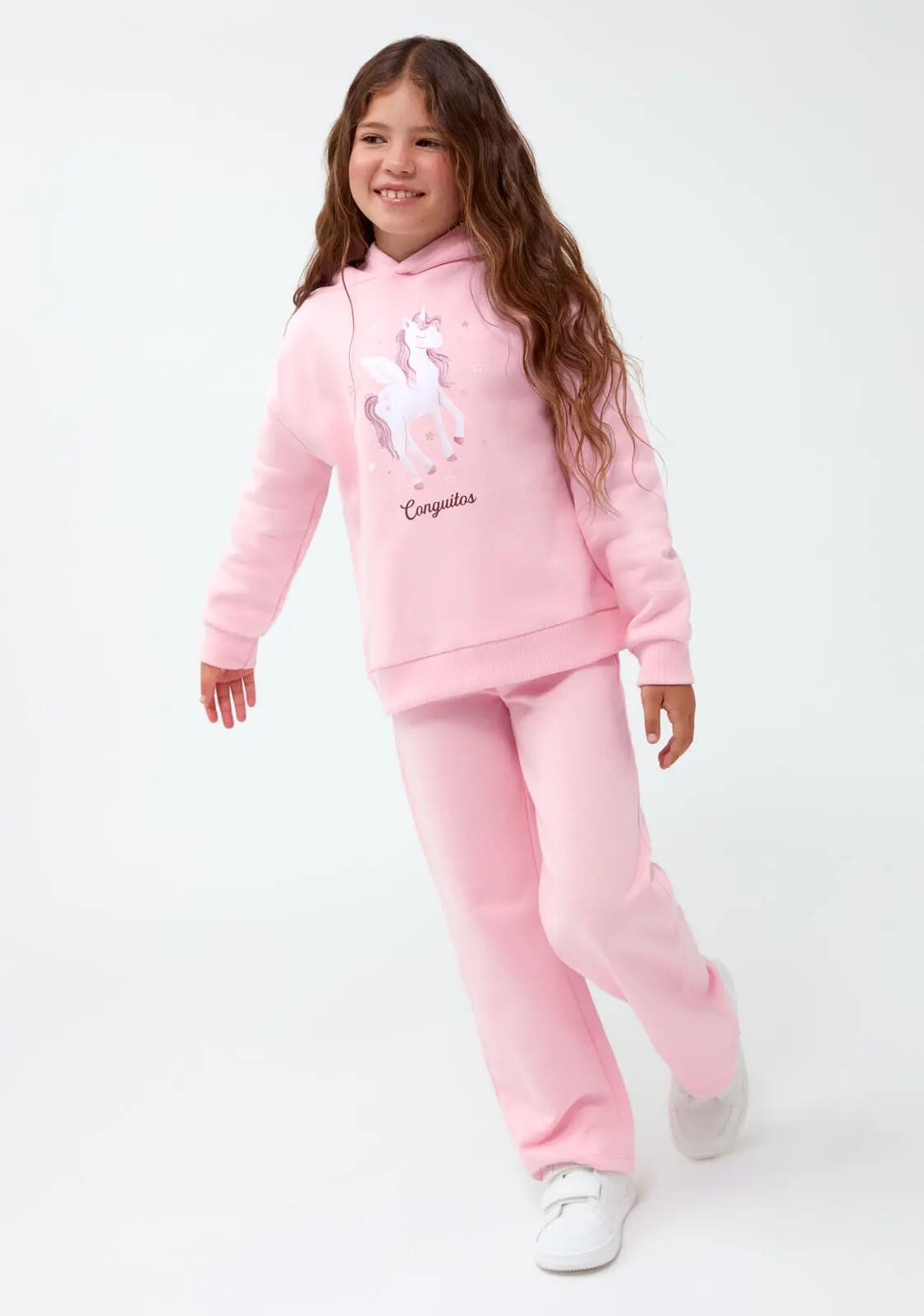 Pantalón Jogger de Felpa Rosa Conguitos 5/5
