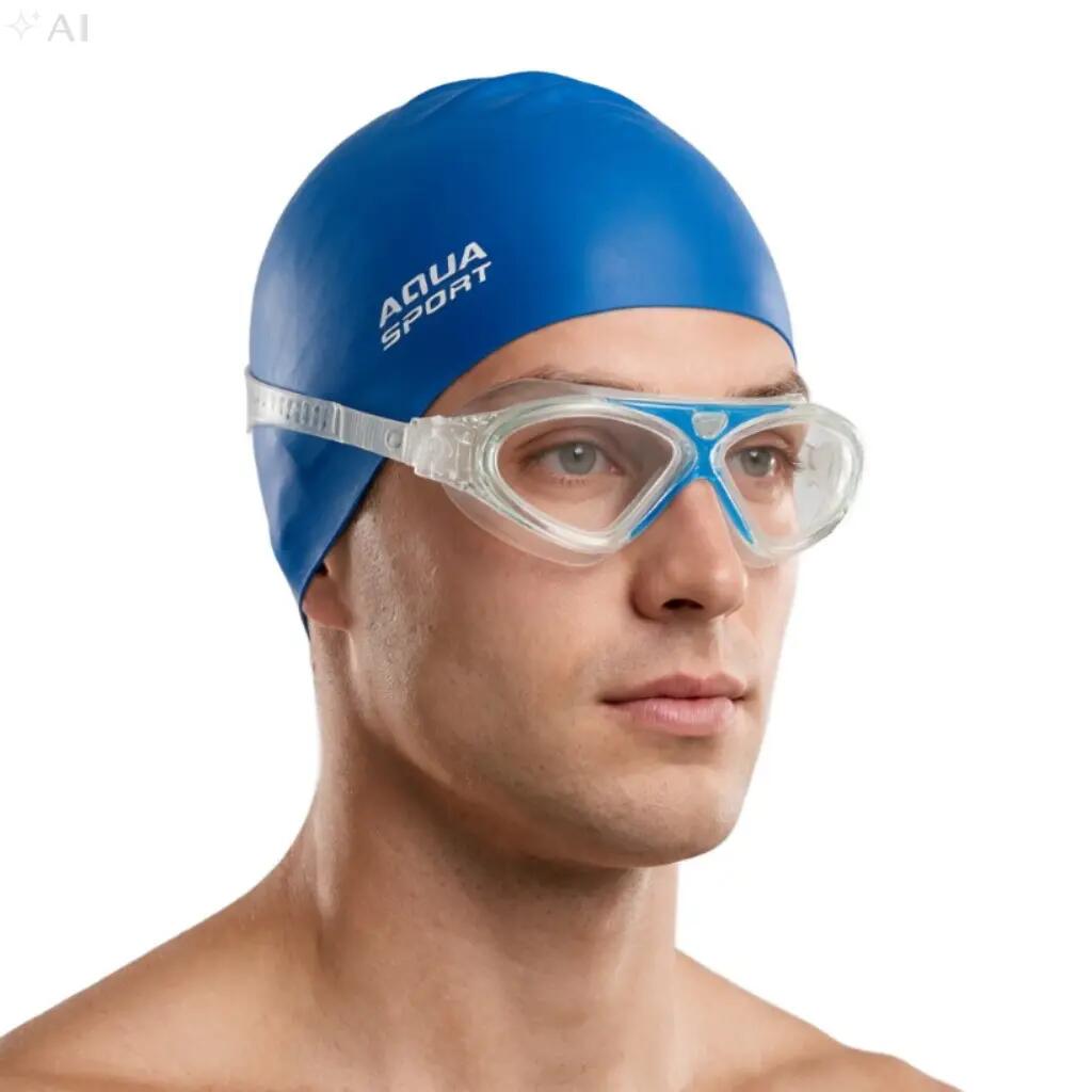 Okulary do pływania na basen treningowe dla dorosłych Aqua-Sport Bora 2/7
